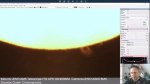 The Sun - Live Telescope View 05/04/2023