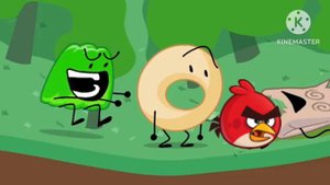 angry birds bfb reimagined revival x Barf bag x donut x gelatin x Red Birds shut up is fry my house