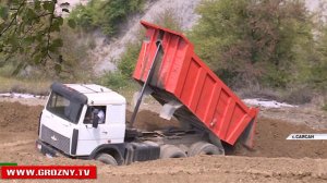 В селении Саясан на территории Зиярта Ташу-Хаджи начались строительные работы