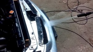 Bosch AQT 40-13 Мойка радиатора на Mitsubishi Lancer 9