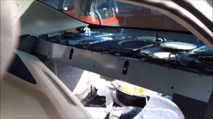 SAAB 9-3 parcel shelf removal - Saab 9-3 Rear Shelf Removal