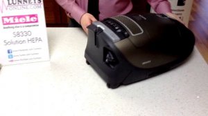 Miele S8330 Solution Hepa Vacuum Cleaner Unboxing and Demonstration.