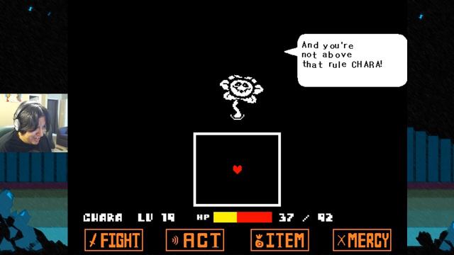 Undertale Fan Fight: Flowey Fight смотреть онлайн