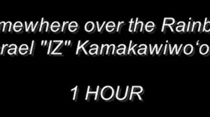 Somewhere over the Rainbow - Israel "IZ" Kamakawiwoʻole | 1 Hour Loop