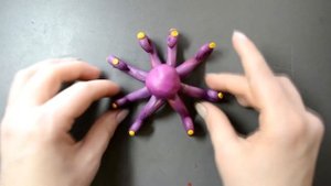 Урок с Пластилинкиным. Лепим осьминога