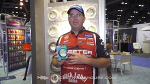 Hi-Seas Grand Slam Fluorocarbon Coated Moss Grn Line with Cliff Pace | iCast 2019