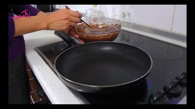 Панкейки шоколадные. Простой и вкусный рецепт.