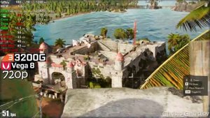 Far Cry 6 - Ryzen 3 3200G Vega 8 - Ryzen 5 3400G Vega 11 & 16GB RAM