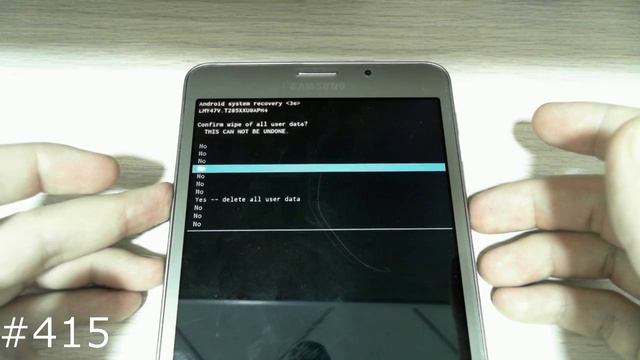 Hard Reset Samsung SM T285 Galaxy Tab A 7.0 2016 смотреть онлайн