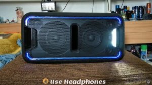 Sony gtk-xb7 - Bass test ?