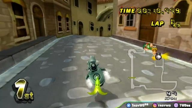 Mario Kart Wii 400cc is Absolute Madness смотреть онлайн