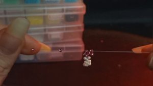 Туториал на кольцо с сердечком из бисера | Tutorial on beaded ring with heart