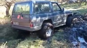 NISSAN PATROL 260 RD28T EN BARRO, MUD EXTREME POWER NISSAN ?????