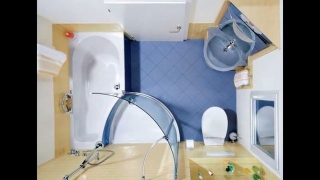 Идеи дизайна маленькой ванной комнаты смотреть онлайн