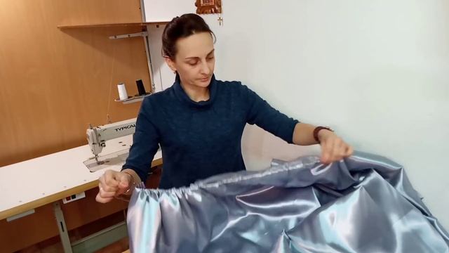 Как сделать ровный отрез ?✂️шьём шторы! смотреть онлайн