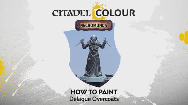 Покраска миниатюр Warhammer 40000 - How to Paint Necromunda - Delaque Overcoats