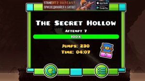 играю в Geometry Dash Lite но последний уровень в The Tower