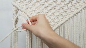 Как сплести макраме панно на стену. Мастер класс.