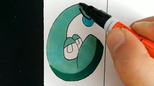 Dibujo NUMBERS LORE [ todos ] 1 - 9 - 0 | drawing original numbers lore смотреть онлайн