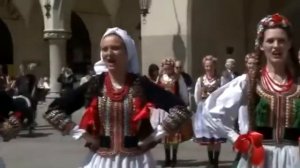 ? polish folk dance krakowiak - polski taniec ludowy krakowiak - danza folclórica polaca krakowiak