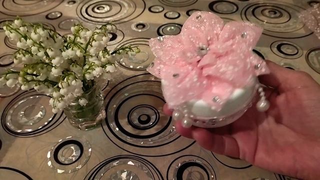 Цветок из флористической сетки. смотреть онлайн