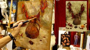 Быстрый этюд натюрморта