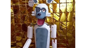 Выступление аниматронника пирата. Тест робота пирата.