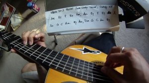 Tutorial: Where do I Begin ( Love Story Theme ) Guitar Instrumental cover fingerstyle with CHORDS G