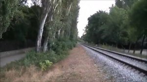 ФЕОДОСИЯ. Дорога к морю через парк. Раннее утро