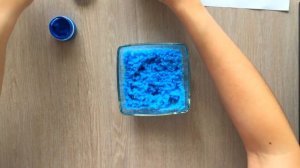 Как окрасить песок (соль) для песочной церемонии. Мастер-класс