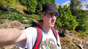 Восточные Саяны. Пик Улябор. Озеро Серебряное. 12 июня. Лёгкий горный маршрут.