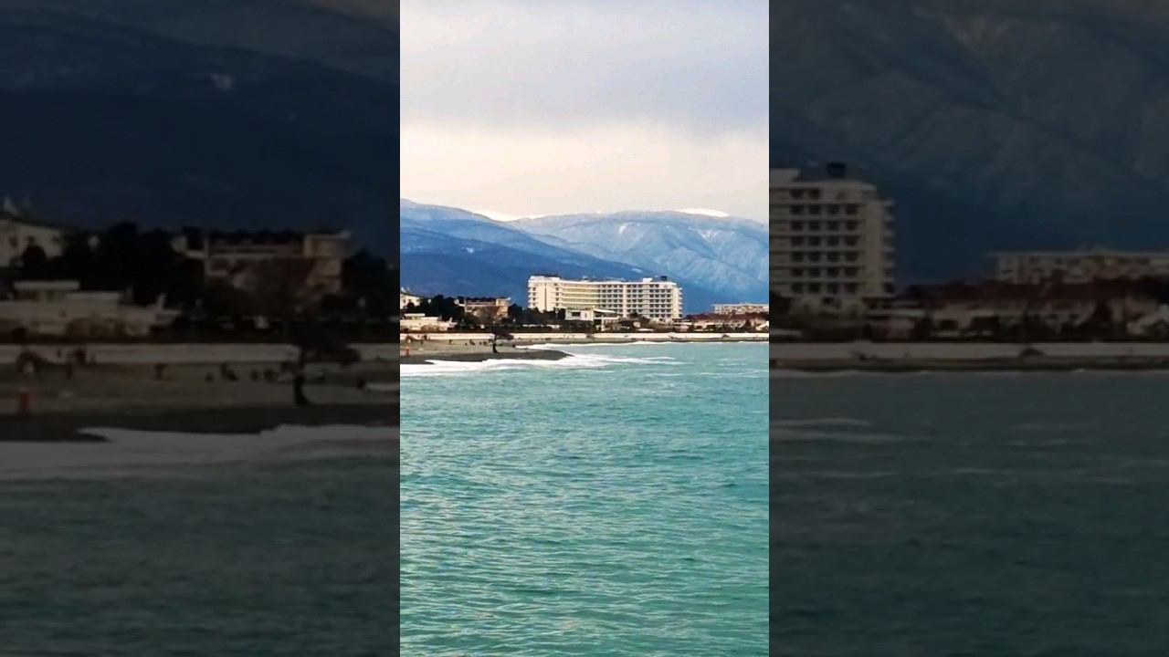Какое сейчас море в Сочи #shorts #сочи #sochi