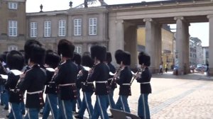 Changing of the guard, Amalienborg Palace, Copenhagen
