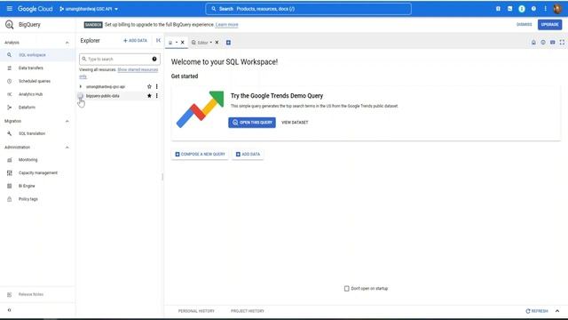 How to get Free Data? - Use Big Query