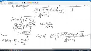 Движение под углом к горизонту с начальной высотой при максимальной дальности. Найти время полёта