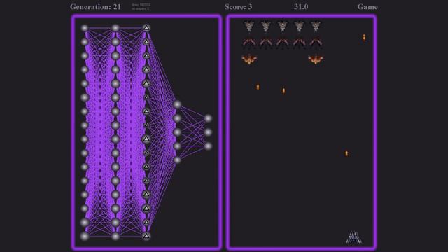 Нейросеть учится играть в Galaga   ИСКУССТВЕННЫЙ ИНТЕЛЛЕКТ