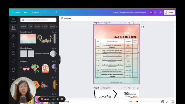 How To Import PDF, PowerPoint, Word and Excel On Canva. How To Export FLATTENED PDF from Canva смотреть онлайн