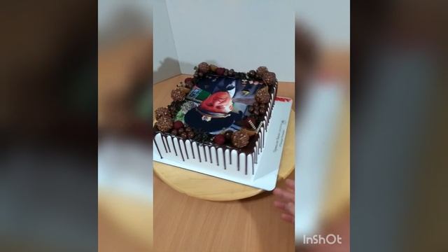 Торт с фотопечатью на сахарной бумаге смотреть онлайн