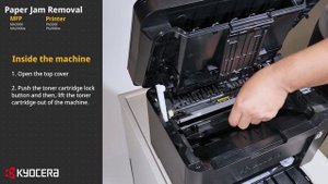 Kyocera Paper Jam Removal (MA2000, MA2000w, PA2000, PA2000w)