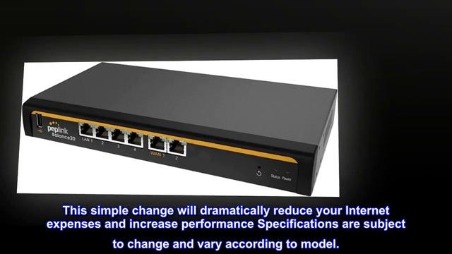 Peplink Balance 20 Dual-WAN Router, black (BPL-021)