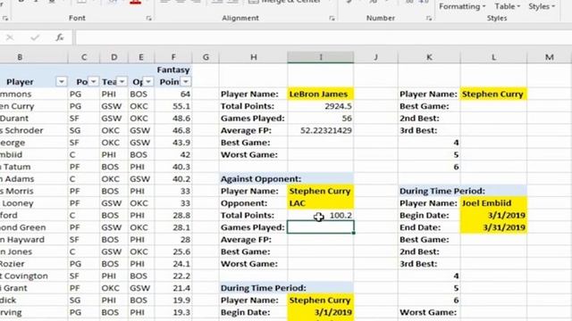 Microsoft Excel Fundamentals and Advanced Tricks Lecture  6