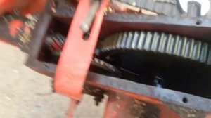 Конная косилка КТ 1, устройство приводного редуктора