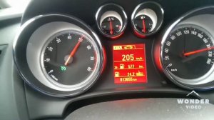 Opel Astra J 1.4 Turbo Top Speed