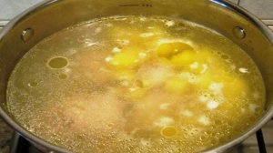 Суп с чечевицей и плавленым сыром