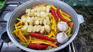 Плов домашний из риса Аланга