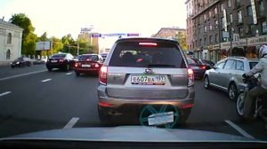 Неудачливый скутерист