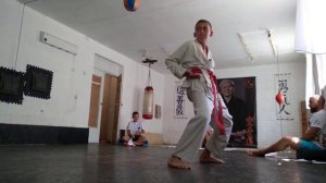 Экзамен на 6 кю(ката)