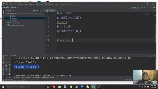 NUMBER DATATYPES PYTHON | INTEGER | FLOAT | COMPLEX | BOOLEAN | DATATYPE OF VARIABLES | CLASS 11 IP