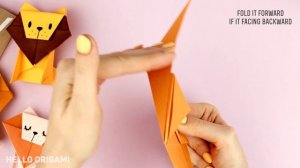 Оригами Лев из бумаги | Origami Paper Lion | DIY Paper Animals