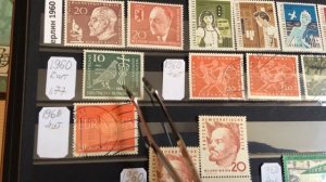 ФИЛАТЕЛИЯ: Обзор №2 Оккупационные марки. Марки ГДР, ФРГ, Западного Берлина.